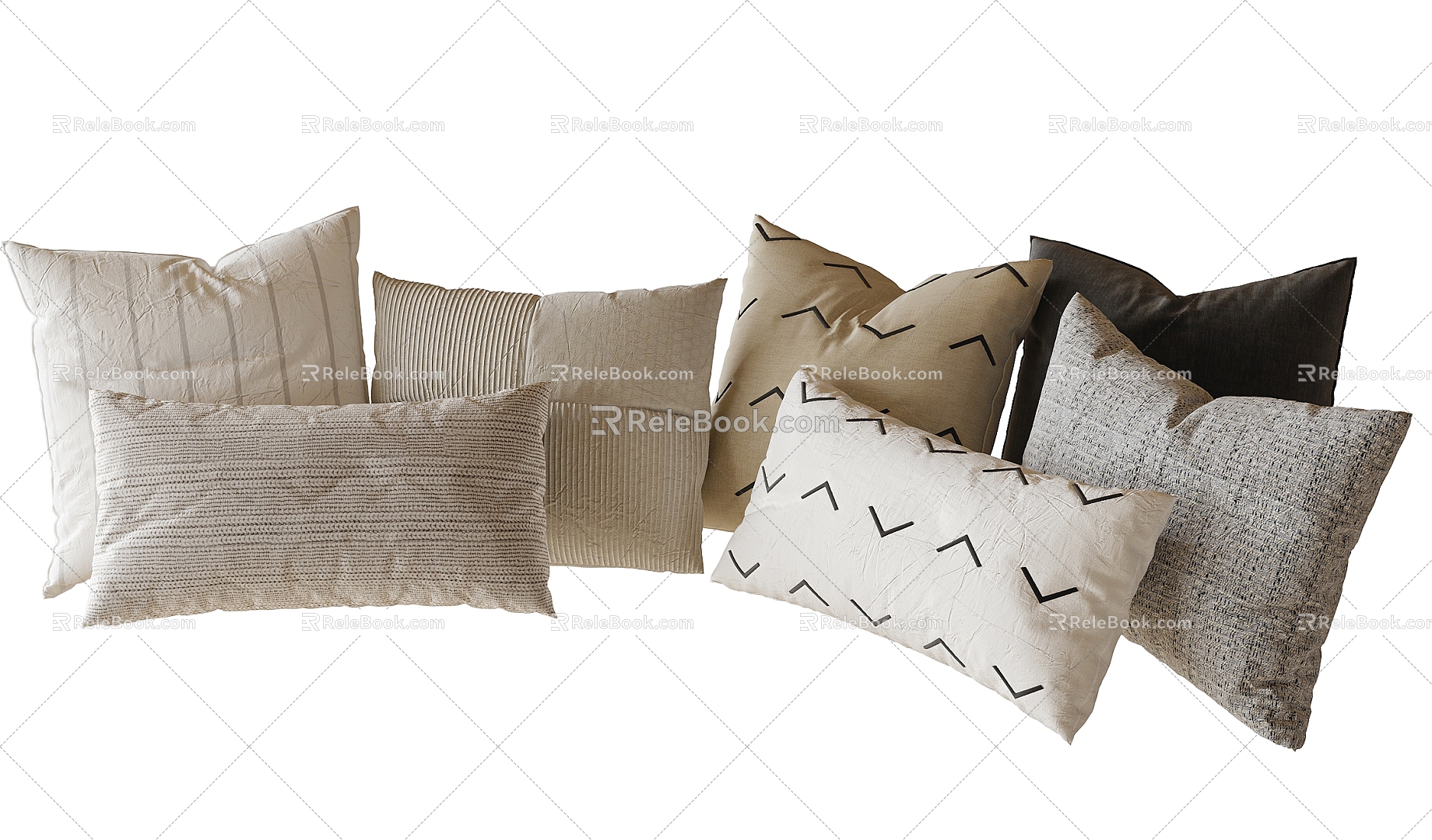 Pillow 3d model