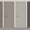 Modern Flush Doors In Multiple Colors With Wooden And Matte Finishes For Home Use