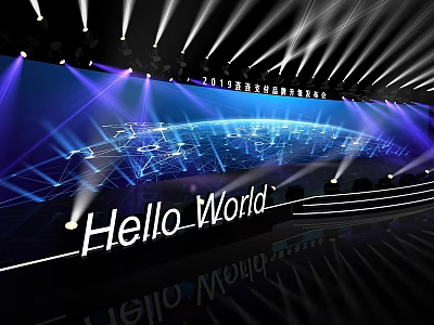 Conference Stage Conference Stage 3d model