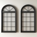 French windows retro windows casement windows windows glass windows doors and windows 3d model