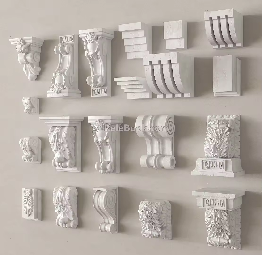 Gypsum component of JEOO stigma 3d model