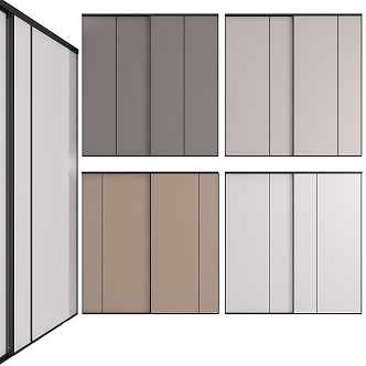 sliding door 3d model