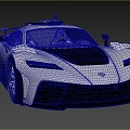 Supercar Super sports car Car 3d model