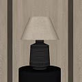 Quiet Table Lamp Antique Table Lamp Pottery Pot Table Lamp Fabric Table Lamp Decorative Table Lamp 3d model