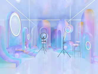 Modern Studio 3d model