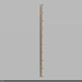 Modern Vertical Linear Gold Metal Wall Lamp For Home Interior Decoration