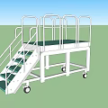 Hardware cart 3d model