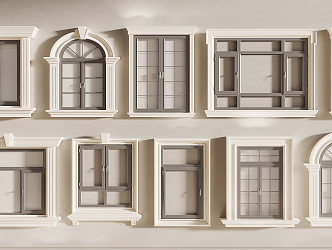 Jane's casement window 3d model