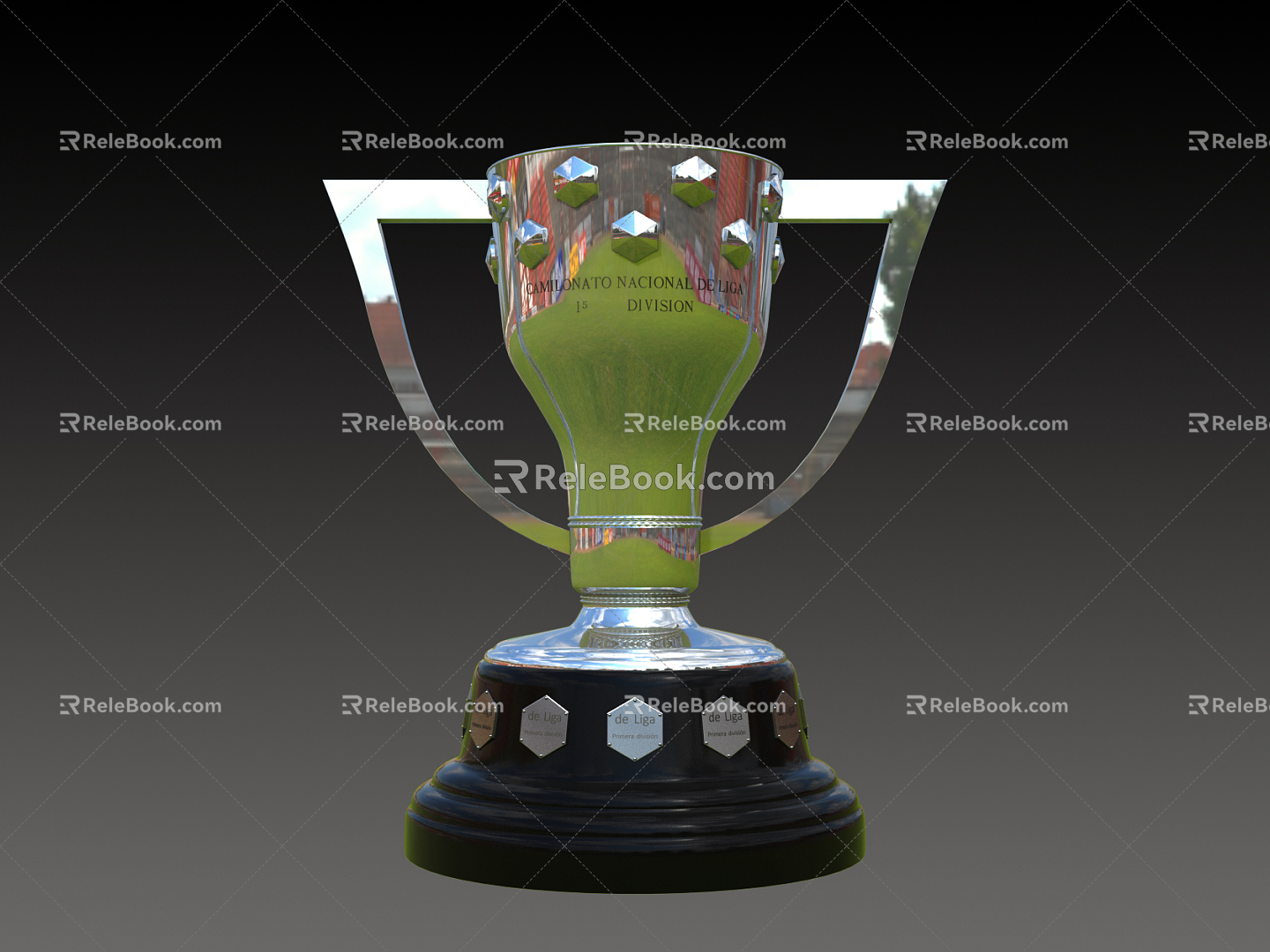 Jane Europe Trophy La Liga Champions Trophy 3d model