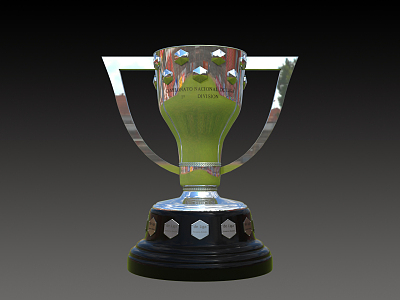 Jane Europe Trophy La Liga Champions Trophy 3d model