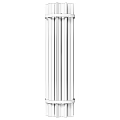Modern Elegant Cylindrical Wall Sconce With Glass Tubes And Brass Frame 3d model