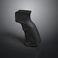 Black Ergonomic Textured Grip Handle For Professional Power Tool Equipment