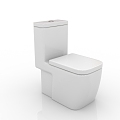 Modern Bathroom Supplies Toilet Smart Toilet Toilet 3d model