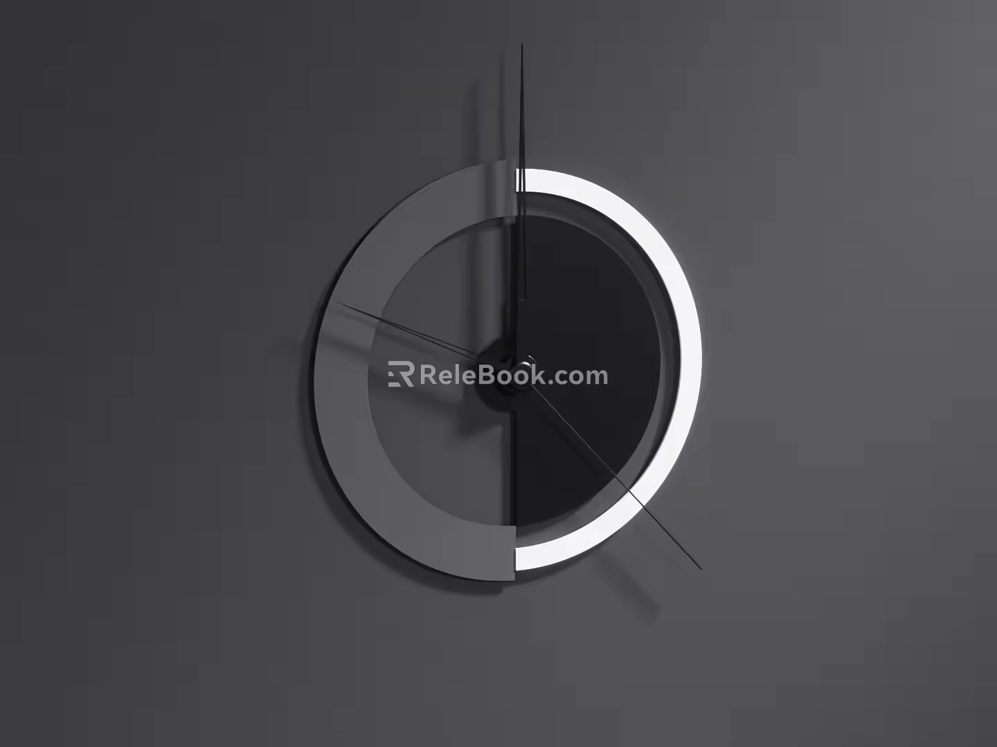 Modern Clock 3d model