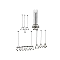 Various Modern Chandelier Designs With Hanging Pendant Lights And Decorative Styles