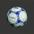 Adidas Neo Pro Soccer Ball With White And Blue Pattern Design