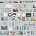 Complete Collection of Bookshelf Storage Racks Display Shelves SU Models