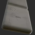 Modern game console handheld game console 3d model