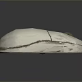 Modern White Computer Mouse With Sleek Design Smooth Surface And Reflective Finish