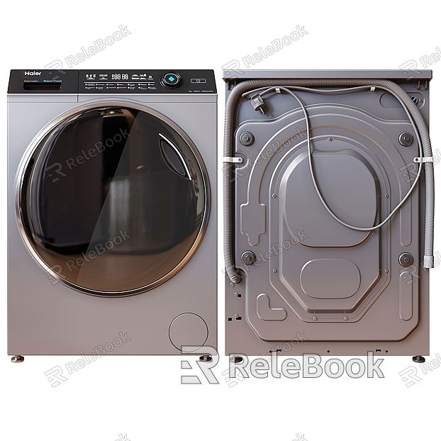 Modern washing machine model