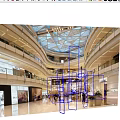 Luminous Empty Hanging Clouds Luminous Empty Hanging Luminous Empty Hanging Children's Empty Hanging Shopping Mall Meichen Empty Hanging 3d model