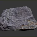 Rock Block Rock Block Rock Specimen Boulder Big Stone Block Rock Stratum Rock Stratum Rock Stratum Rock 3d model