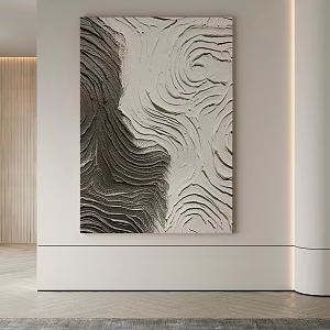 Modern painting. 3d model