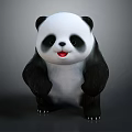 Adorable Panda Themed Decorative Furniture Item For Kids Room Decoration