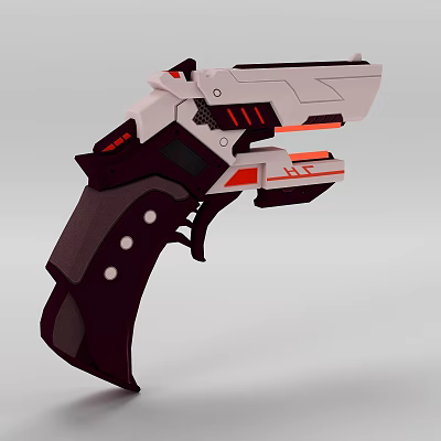 Pistol 3d model Pistol 3d model