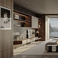 Modern Living Room Interior With Comfortable Sofa Coffee Table Floor Lamp And Decorative Plants