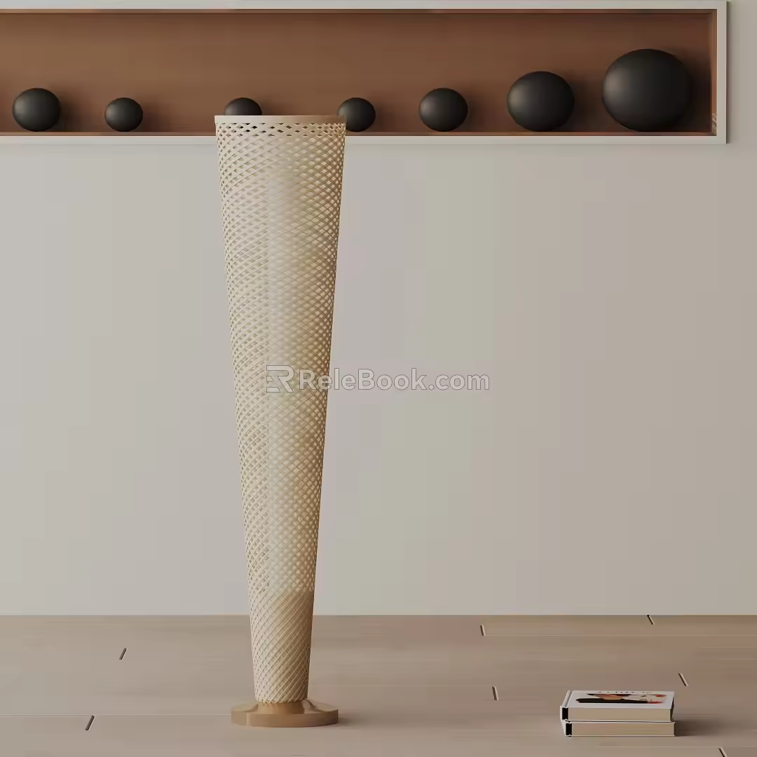 Modern floor lamp 3d model