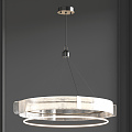 Light Luxury Chandelier 3d model