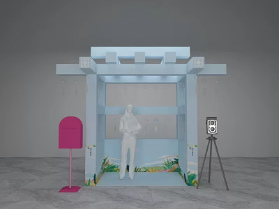 Fengling Meichen Fengling Meichen Pour Card Meichen Fengling Pour Card Meichen 3d model