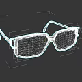 Stylish Square Frame Sunglasses With White Gold Accents And Dark Lenses