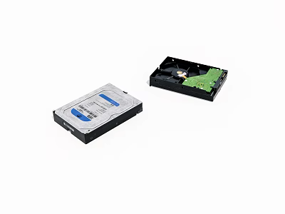 computer accessories mechanical hard disk 3d model