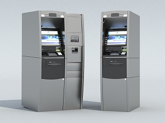 ATM Self-service Teller Machine 3d model