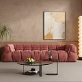Modern Multiplayer Sofa 3d model