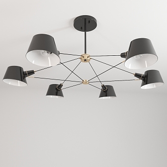 Chandelier SU model 3d model