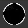 Black Leather Punching Bag With TENSHI Logo And Durable Stitching For Home Use