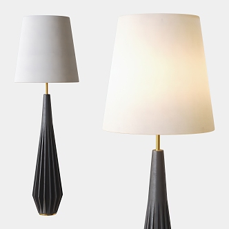 Floor Lamp Fabric Floor Lamp Simple Floor Lamp 3d model