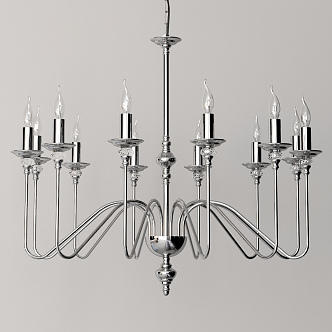 American chandelier 3d model