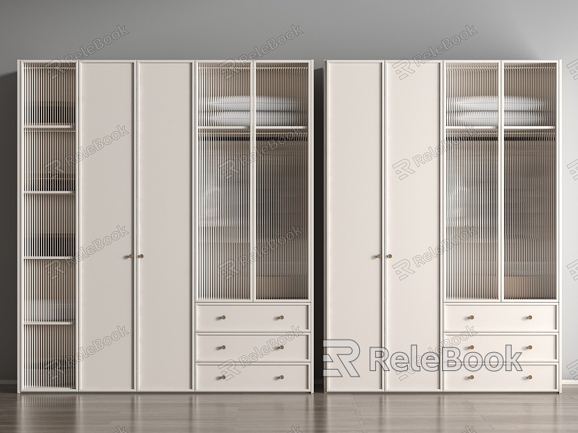 Wardrobe to Top Freestanding Adult Solid Wood model