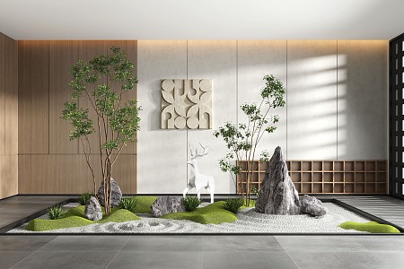 Interior Landscape Landscaping 3d model