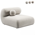 Missana sofa chair 3d model