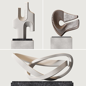 Modern Sculpture Ornaments 3d model