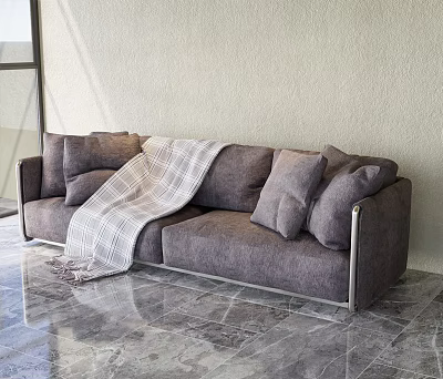 Living Room Sofa Modern Sofa Leather Sofa Casual Sofa Multi-person Sofa In-line Sofa Italian Multi-person Sofa 3d model