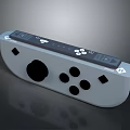 White Modern Wireless Game Controller With Multiple Buttons And Joystick For Gaming Devices