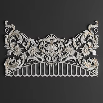 Carved 3d model