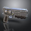 pistol semi-automatic pistol automatic pistol modern weapon hot weapon hot weapon gun military 3d model