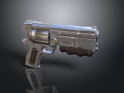 pistol semi-automatic pistol automatic pistol modern weapon hot weapon hot weapon gun military 3d model